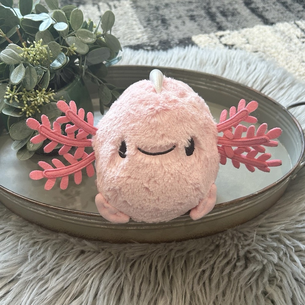 Squishable Pink Mini Baby Axolotl 7" Plush Stuffed Pink 2024